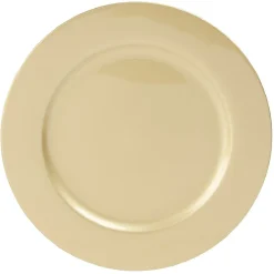 Gifi Sous assiette plastique doré| Vaisselle Et Accessoires De Table