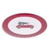 Vaisselle Et Accessoires De Table<Gifi Sous assiette rond Noël rouge motif voiture Ø33cm