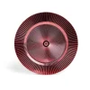 Vaisselle Et Accessoires De Table<Gifi Sous assiette rond strié rouge Ø33cm