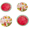 Gifi Sous verre décor exotique X 4| Vaisselle Et Accessoires De Table