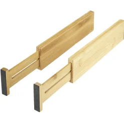Rangement De Cuisine<Gifi Séparateur extensible de tiroir bambou naturel x2