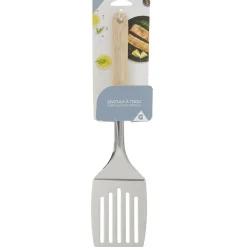 Préparation Culinaire<Gifi Spatule ajourée en inox avec manche en bois