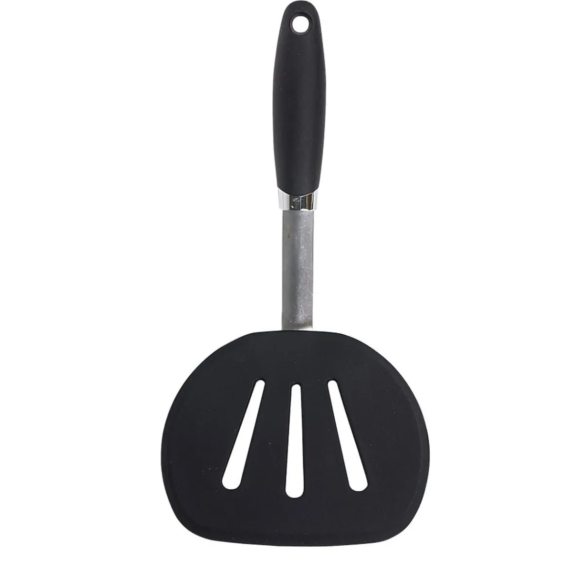 Préparation Culinaire<Gifi Spatule ajourée en inox et silicone noir