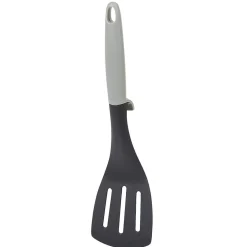Préparation Culinaire<Gifi Spatule ajourée polyamide manche en polypropylène gris noir