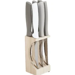 Préparation Culinaire<Gifi Support bois et 6 couteaux de cuisine