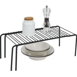 Rangement De Cuisine<Gifi Support extensible en métal noir - L.43/69xl.20xH.14,5cm