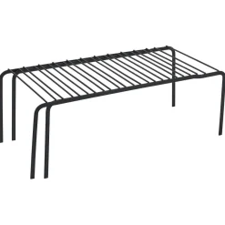 Rangement De Cuisine<Gifi Support extensible en métal noir - L.43/69xl.20xH.14,5cm