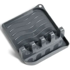 Rangement De Cuisine<Gifi Support repose-cuillères plastique gris
