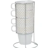 Vaisselle Et Accessoires De Table<Gifi Support tasse avec 4 tasses empilables