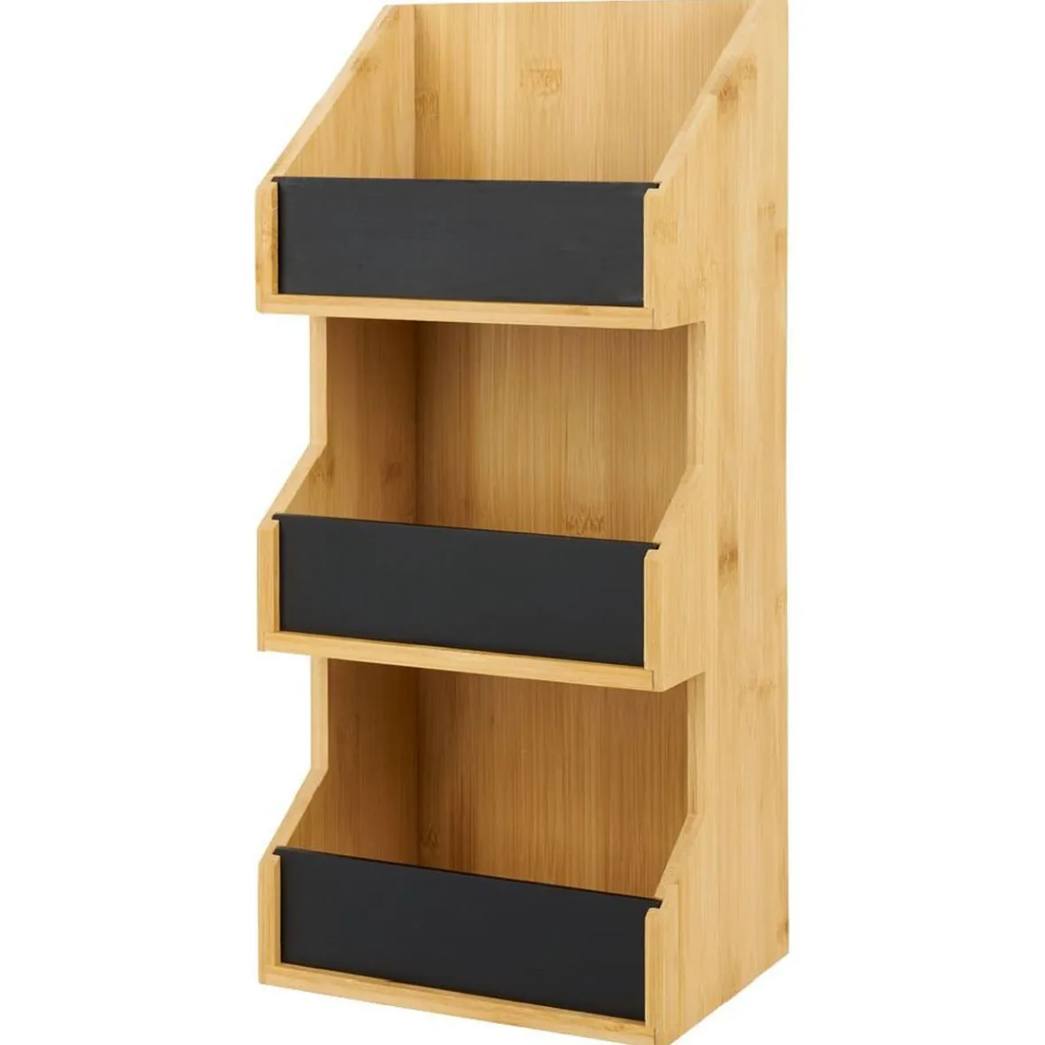 Rangement De Cuisine<Gifi Étagère 3 niveaux bambou naturel 40x18xH13cm