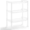 Rangement De Cuisine<Gifi Étagère à poser 3 niveaux plastique transparent 32,5x18xH.33,5cm