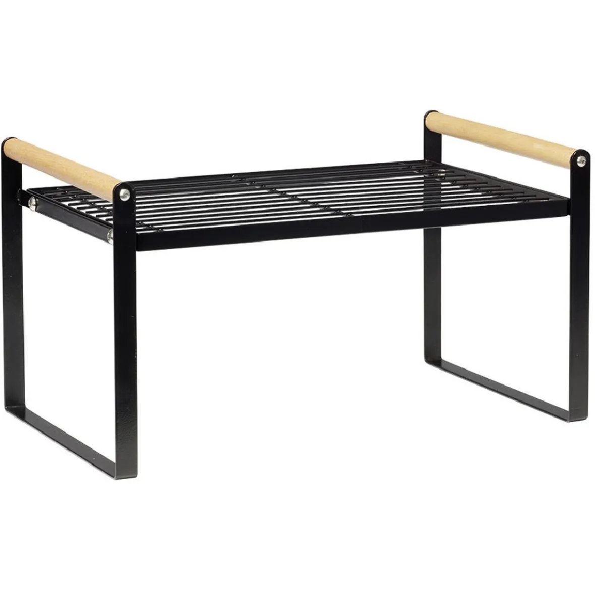 Rangement De Cuisine<Gifi Étagère à poser métal et bois 35,5x19,5xH19,5cm