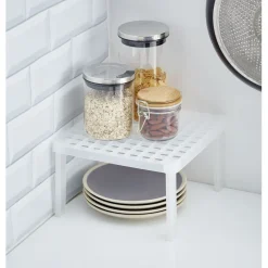 Rangement De Cuisine<Gifi Étagère carrée cuisine blanc