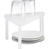 Rangement De Cuisine<Gifi Étagère d'angle cuisine plastique blanc
