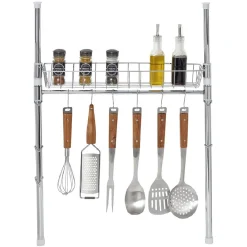 Rangement De Cuisine<Gifi Étagère de cuisine à fixation autobloquante