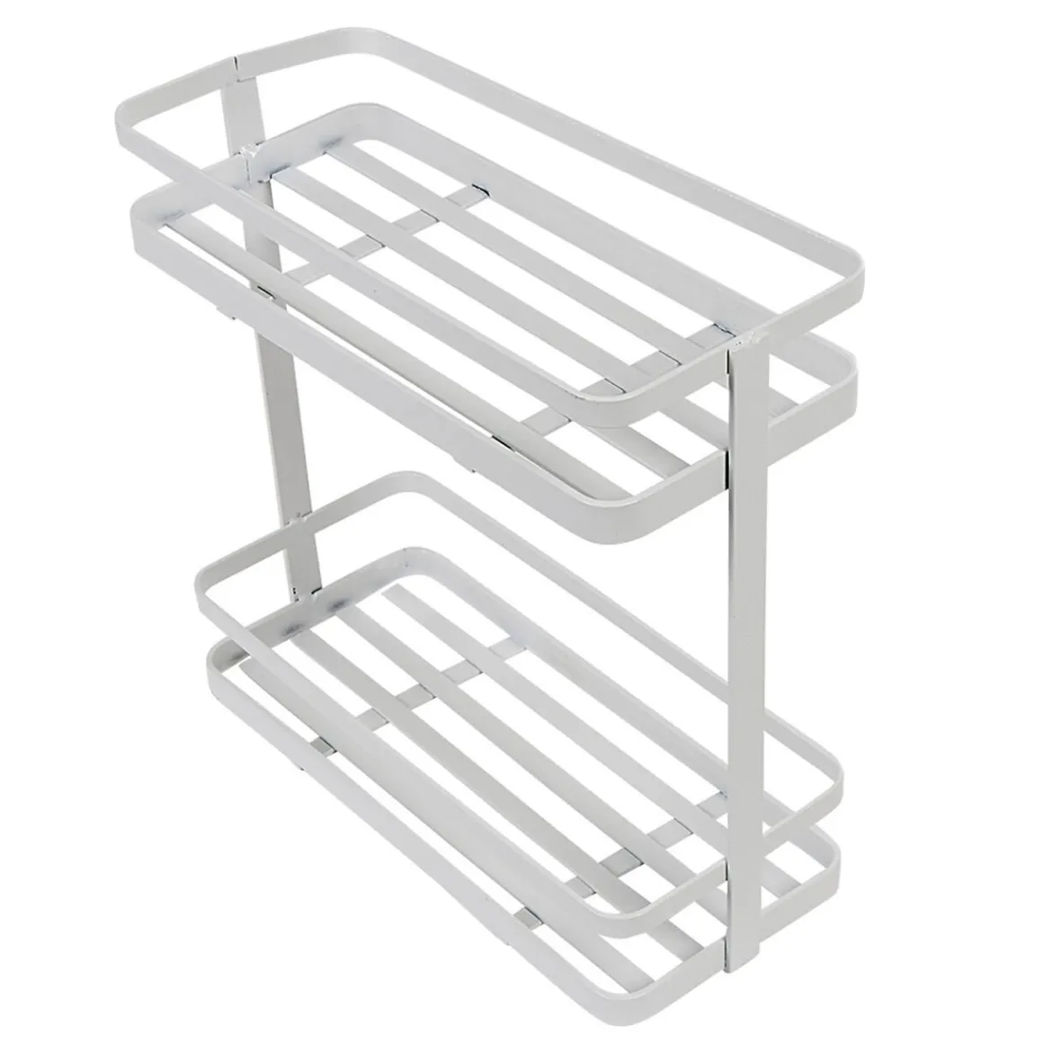 Rangement De Cuisine<Gifi Étagère de cuisine design filaire métal blanc à poser