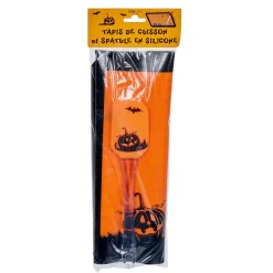 Cuisson<Gifi Tapis de cuisson Halloween avec spatule