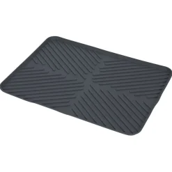 Rangement De Cuisine<Gifi Tapis égouttoir en plastique rainuré gris - L.40xl.30cm