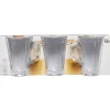 Gifi Tasse à café en verre transparent x3| Vaisselle Et Accessoires De Table