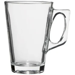 Gifi Tasse à café en verre transparent x3| Vaisselle Et Accessoires De Table