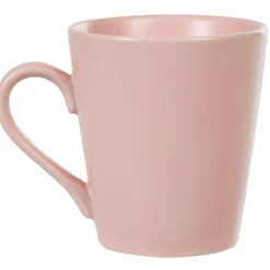 Gifi Tasse à thé mug porcelaine rose| Vaisselle Et Accessoires De Table
