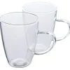 Gifi Tasse à thé transparente x2| Vaisselle Et Accessoires De Table