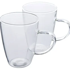Gifi Tasse à thé transparente x2| Vaisselle Et Accessoires De Table