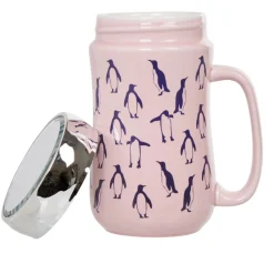 Gifi Tasse déco banquise motif pingouin céramique| Vaisselle Et Accessoires De Table