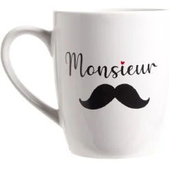 Vaisselle Et Accessoires De Table<Gifi Tasse en céramique Monsieur ou Madame H12 cm