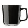 Vaisselle Et Accessoires De Table<Gifi Tasse en grès carrée noir avec anse Ø9,4xH10cm 420ml