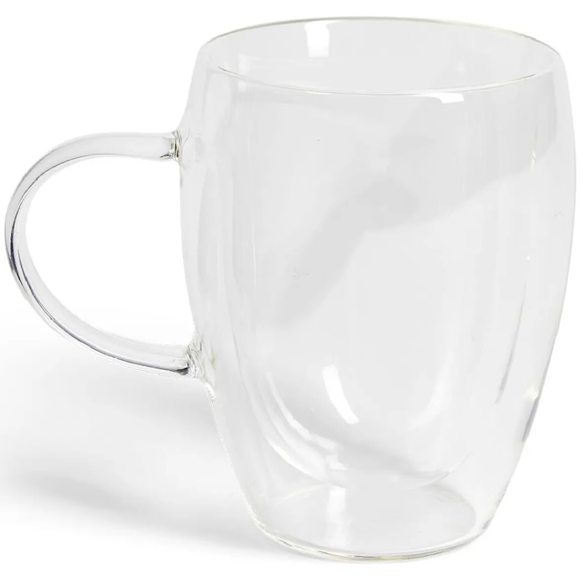 Gifi Tasse en verre double paroi 350ml| Vaisselle Et Accessoires De Table