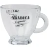 Gifi Tasse en verre transparent design café 23 cl| Vaisselle Et Accessoires De Table
