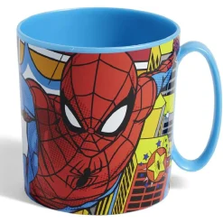 Gifi Tasse enfant Spiderman plastique Ø7,6xH9cm| Vaisselle Et Accessoires De Table