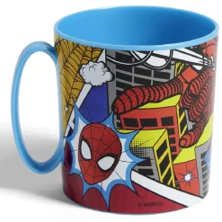 Gifi Tasse enfant Spiderman plastique Ø7,6xH9cm| Vaisselle Et Accessoires De Table