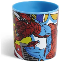 Gifi Tasse enfant Spiderman plastique Ø7,6xH9cm| Vaisselle Et Accessoires De Table
