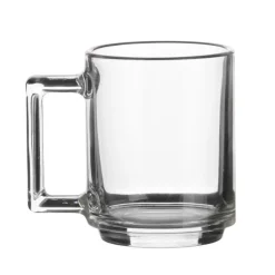 Gifi Tasse expression verre transparent 9 cl| Vaisselle Et Accessoires De Table