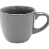 Gifi Tasse expresso en faïence gris uni 10 cl| Vaisselle Et Accessoires De Table