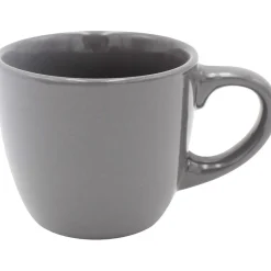 Gifi Tasse expresso en faïence gris uni 10 cl| Vaisselle Et Accessoires De Table