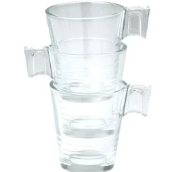 Gifi Tasse expresso verre transparent x3| Vaisselle Et Accessoires De Table
