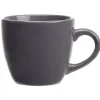 Gifi Tasse grise en faïence 22cL| Vaisselle Et Accessoires De Table