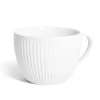 Vaisselle Et Accessoires De Table<Gifi Tasse porcelaine 42cl strie embossée blanche