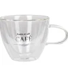 Vaisselle Et Accessoires De Table<Gifi Tasse transparente double paroi design café