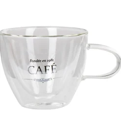 Vaisselle Et Accessoires De Table<Gifi Tasse transparente double paroi design café