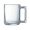 Gifi Tasse transparente en verre trempé droit Luminarc 25 cl| Vaisselle Et Accessoires De Table