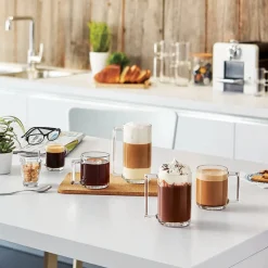 Gifi Tasse transparente en verre trempé droit Luminarc 25 cl| Vaisselle Et Accessoires De Table