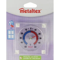 Préparation Culinaire<Gifi Thermomètre 4 saisons Métaltex adhésif fenêtre extérieure