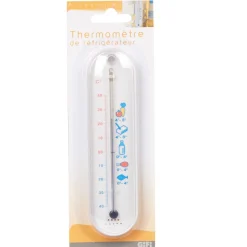 Préparation Culinaire<Gifi Thermomètre de réfrigérateur blanc