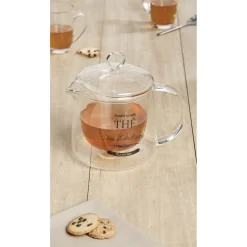 Gifi Théière en verre transparent| Vaisselle Et Accessoires De Table