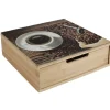 Rangement De Cuisine<Gifi Tiroir à dosettes bambou design graine de café