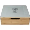 Rangement De Cuisine<Gifi Tiroir toutes dosettes design "Café ou thé"
